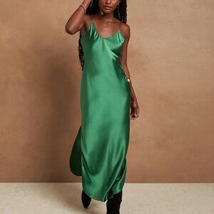 Banana Republic Dreamer Silk Maxi Dress Sz Small NWT